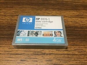 NEW Sealed  Hewlett-Packard C5706A -1PACK DDS1 DAT  4GB
