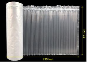 Inflatable Air Pillow Column Wrap for Heavy Duty Packing and Shipping 12&#034; x 830&#039;