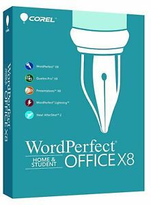 Corel WordPerfect Office X8 Home &amp; Student Edition Software (PC)