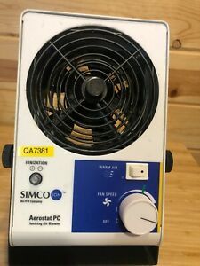 Simco-ION Aerostat®PC Fast Discharge Single-Fan Benchtop Ionizing Blower, 120V