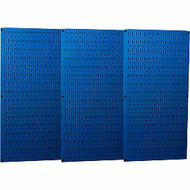 Wall Control Industrial Metal Pegboard, Blue, 48&#034; X 32&#034; X 3/4&#034; 35-P-3248BU  - 1