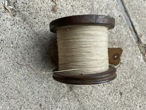 Vintage Rome Wire Co. 70 .012 Thin Wire Spool Wooden