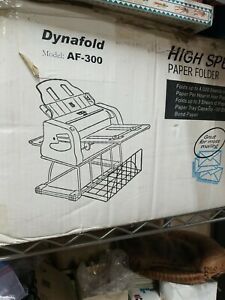 Dynafol AF-300 High Speed Paper Folder New old stock