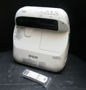 Epson EB-585Wi Short Throw 3300 Lumens WXGA Projector Excellent Image 2032 hrs