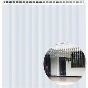 PVC Strip Curtain Vinyl Door Strips 4 x 9Feet Vinyl Strip Door Curtain 12 Strips