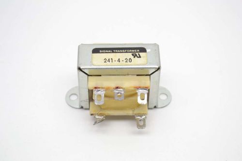 Signal transformer 241-4-20 6va 115/230v-ac 20v-ac voltage transformer b477148 for sale