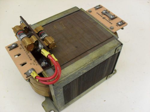 GE 3 KVA CONTROL POWER TRANSFORMER 240/480 - 115 VOLTS FUSIBLE USED