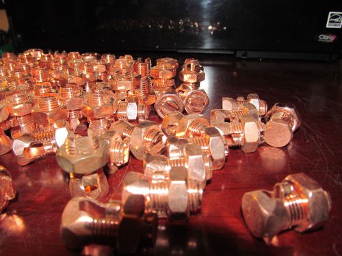 New 100 pieces high strength split bolt connectors 4 to 8 gauge copper ul listed for sale