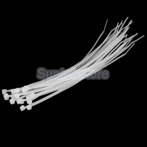 20 x self-locking electric wire plastic cable zip ties straps header wrap150x3mm for sale