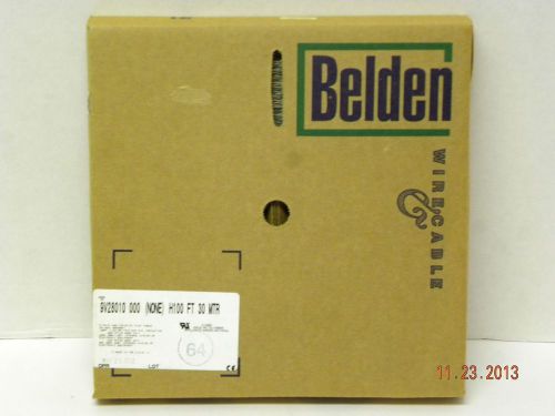 BELDEN 9V28010 Flat Ribbon Cable 28AWG 5 Twisted Pair Unshielded 300 Volt 100 ft