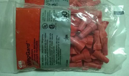 6 Packs Red Winged Wire Nuts Total 300 Pieces