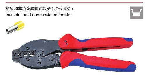 10-35mm2 awg8-2 insulated and non-insulated ferrules crimping plier tool for sale