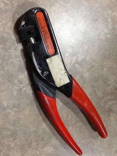 Thomas &amp; betts wt 408 crimper tool use on gsc-205 yellow / gsc-219 green - used for sale