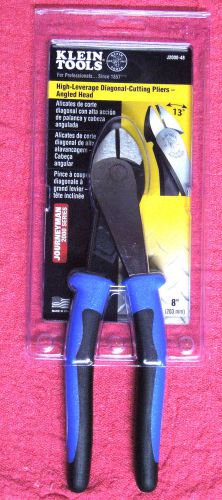 Klein tools j2000-48 8&#034; 8in journeyman diagonal angled head cutting pliers - new for sale