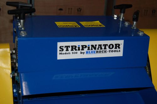 Auction wire stripping machine stripinator ® model 930 copper recycling stripper for sale