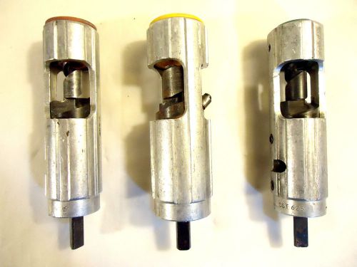 Cablematic Coring Tools, 3 Pieces, Used.