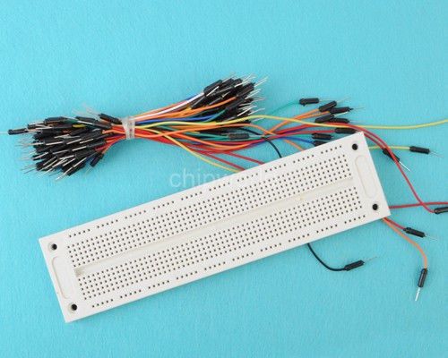 Solderless pcb breadboard 700 point syb-120 + jump wire new for sale