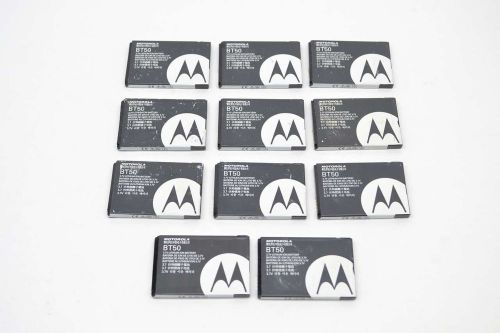 Lot 11 motorola bt50 lithium ion battery 3.7v 910mah b380691 for sale