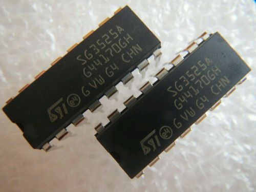 2Pcsx SG3525A STMicroelectronics Pulse Width Modulator Original ICs, USA Seller