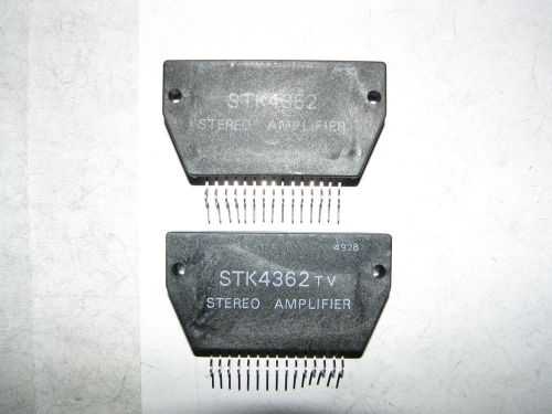 STK4362TV AND STK4362 STEREO POWER AMPLIFIER IC FOR STEREO AUDIO AMPLIFIERS