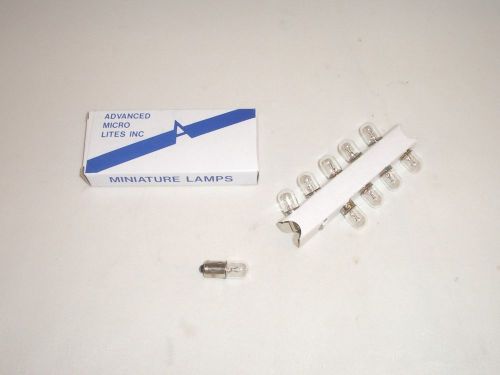 CED 44 INDICATOR INCANDESCENT LAMP TYPE 44 6.3VDC BULB 10 PCS COLLINS HEATHKIT