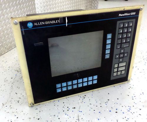 Allen bradley 2711-kc1 series f rev b panelview 1200 terminal # 16 for sale