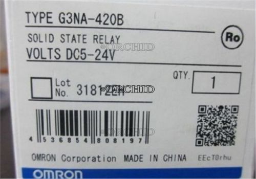 OMRON SOLID STATE RELAY G3NA-420B 100-240VAC NEW IN BOX