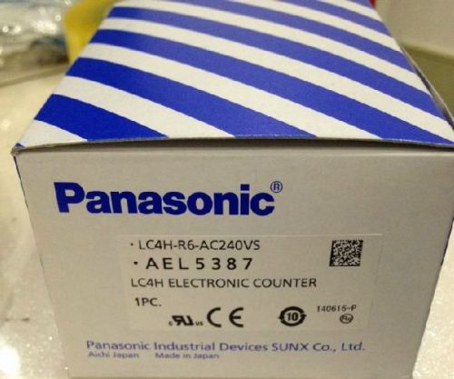 Panasonic Sunx LC4H Counter LC4H-R6-AC240VS AEL5387 LC4HR6AC240VS new free ship