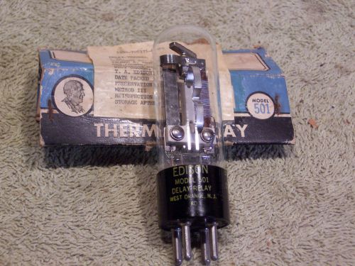 OG5692-  Edison Model 501, 130 volt,  20 Sec. B1520 Thermal  Relay Delay Tube