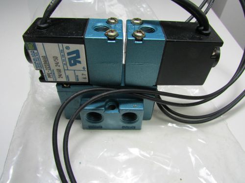 Mac pneumatic valve, model 922a-pp-221ba, coil ppe-221baaa, 24vac coils,new for sale