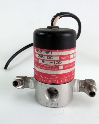 Humphrey tyna-myte 062-4e1 electric air valve - 24vdc for sale
