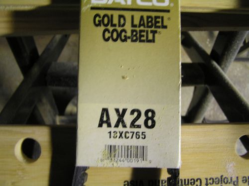 Dayco Gold  COG-BELT AX28