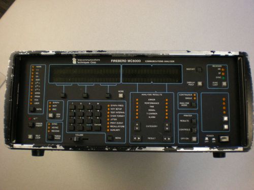 TTC Fireberd MC6000 communications analyzer