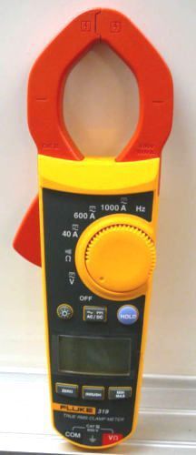 Fluke 319 digital clamp meter true-rms 37mm frequency for sale
