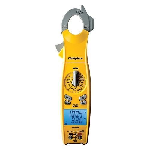 Fieldpiece sc640 digital clamp meter loaded series trms for sale