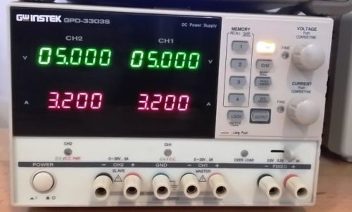 DC Power Supply Instek GPD-2303S 2 Channels, 180W Programmable Linear
