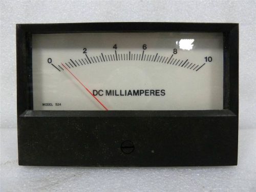Simpson DC Milliamperes Model 524 SK525-1148 Meter