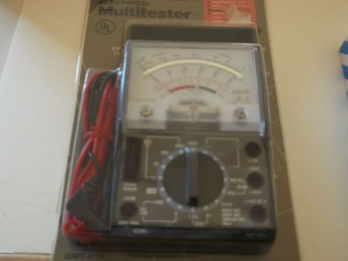 GB ELECTRICAL MULTITESTER 19 TEST RANGES ACCURACY TO +-5%