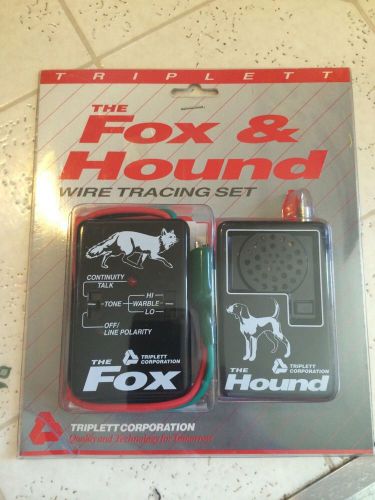 Triplett fox and hound wire tracking set cat #3385 for sale