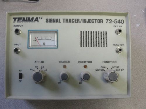 TENMA Signal Tracer  / Injector Generator Model 72-540 ** No Accessories