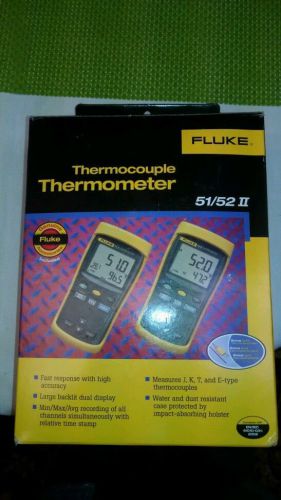 New Fluke 51 ll Thermocouple Thermometer