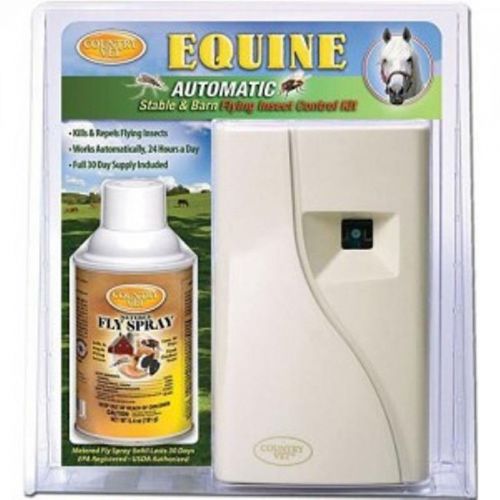 Country vet 6.9 oz max strength mosquito fly spray equine kit dispenser barn for sale