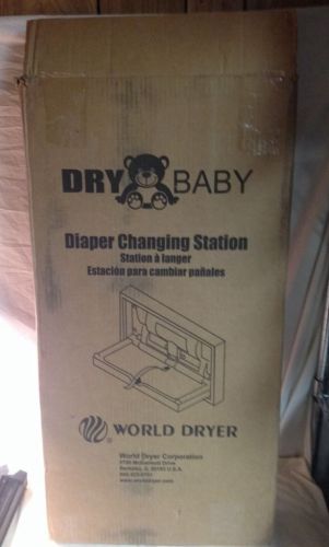WORLD DRYER. DRY BABY CHANGING STATION. HORIZONTAL. ABC-300H