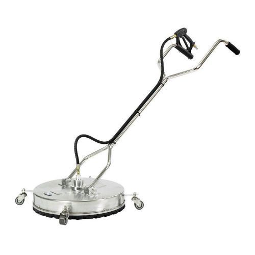 New Be Pressure 20&#034; Stainless Steel Whirl-A-Way Floor / Surface Cleaner