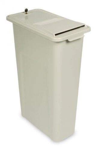 Shredinator, locked paper recycling bin, 23 gallon for sale
