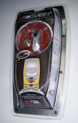 Rivet micro ss fastening system e-treker-s e-clip and qr belt clip 00-9000 for sale
