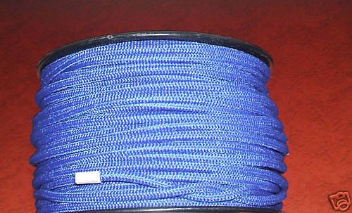 7/32&#034; x 200&#039; Premium MFP Cover Royal Blue Bungee / Shock Cord / Made in the USA