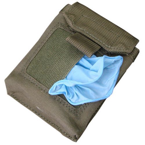 Condor ma49 od green molle pals emt paramedic latex glove holster pouch for sale