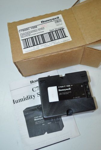 Honeywell solid state humidity sensor - duct mount model# c7600c1008 for sale