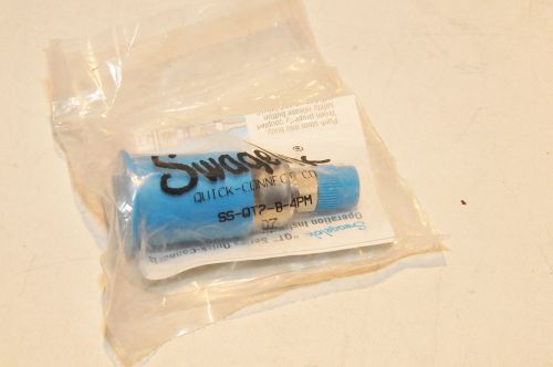 Swagelok SS-QT2-B-4PM Quick Connect Fitting   New sealed in the bag  Quan avail.